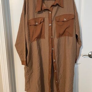 Women’s maxi shacket Bucketlist